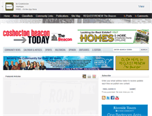 Tablet Screenshot of coshoctonbeacontoday.com